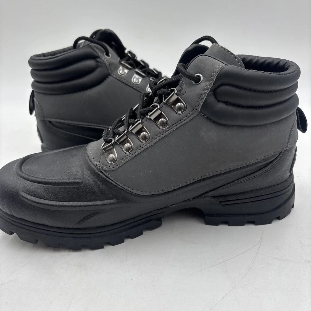 Fila Men's WeatherTec Hiking Boot 9.5 US Black/Grey
